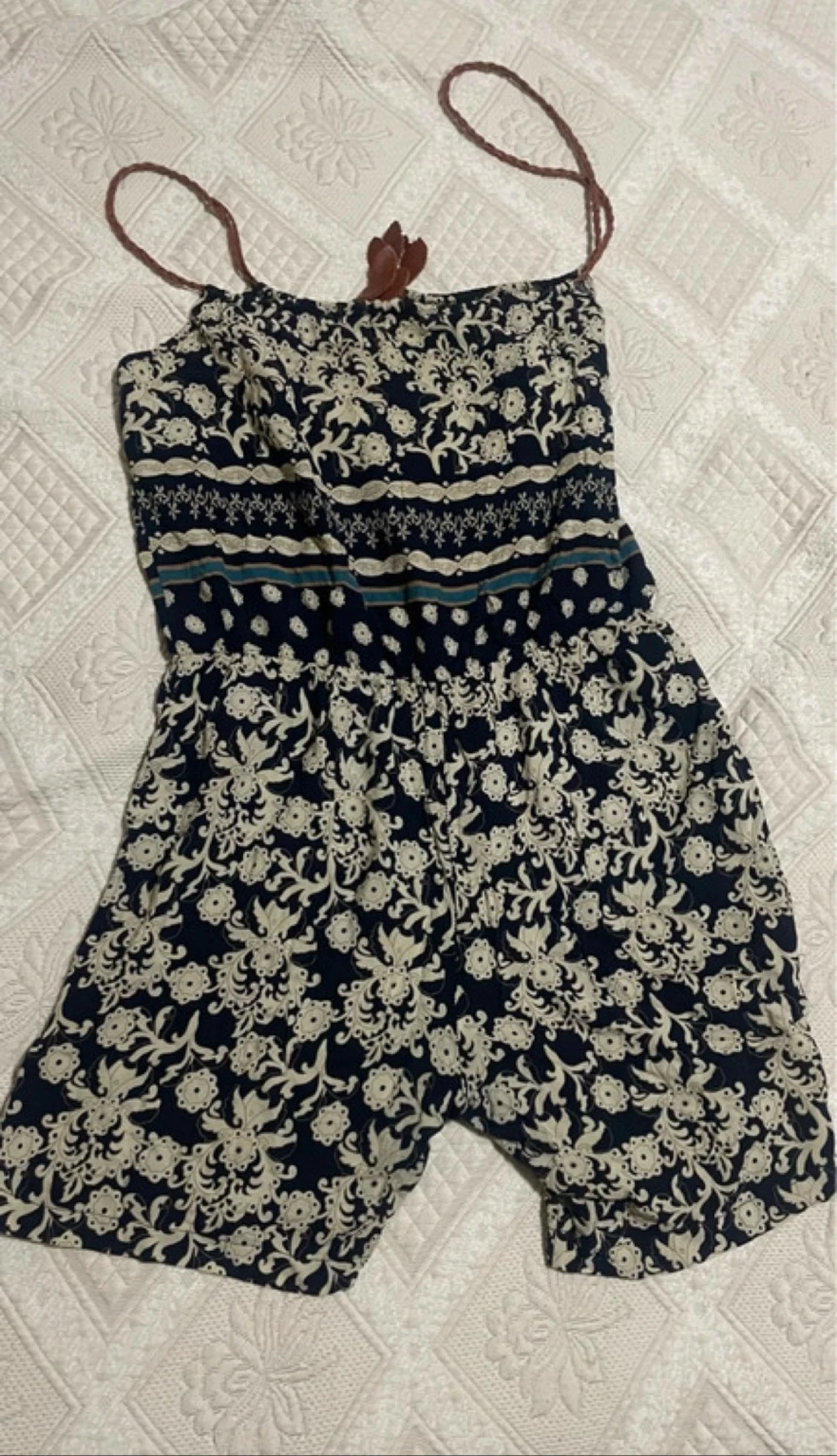 Mono Curto ONLY de Verão com Alças Trançadas e Estampa Boho. – photo 2